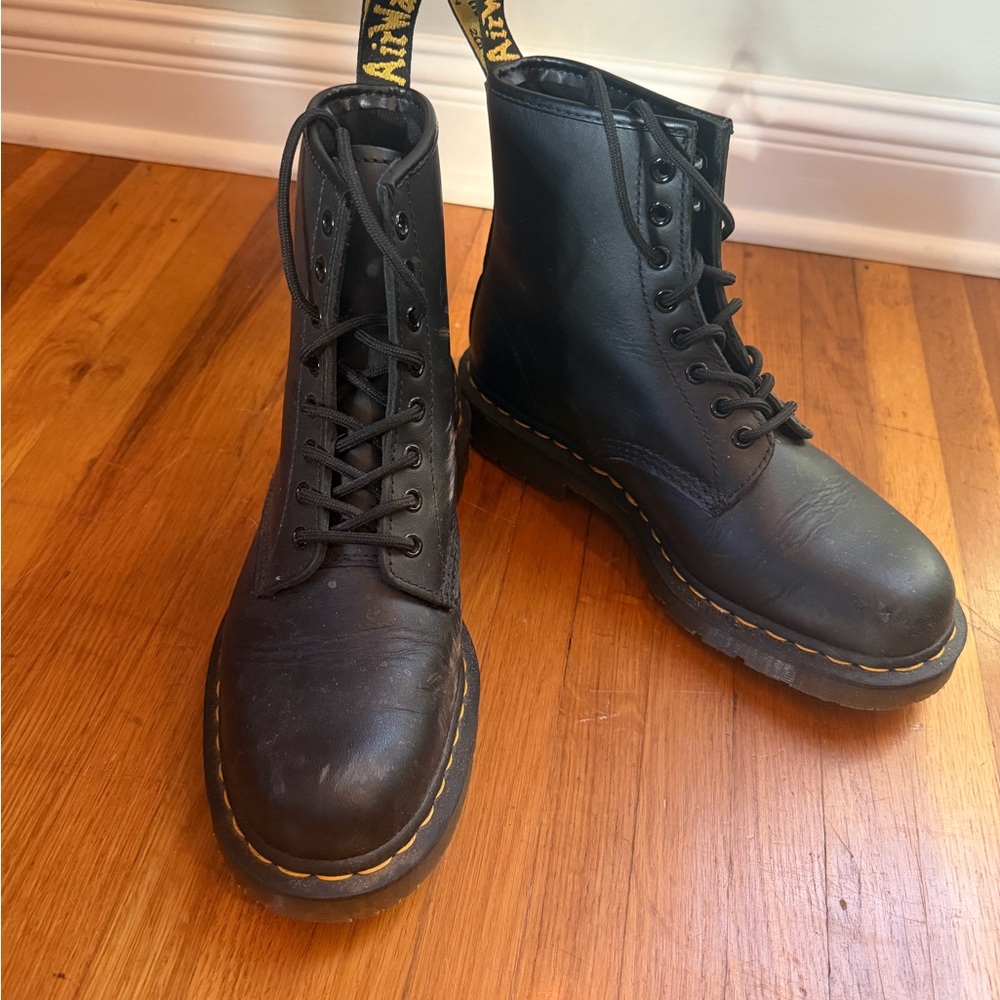Dr. Martens Black Lace-Up Boots
